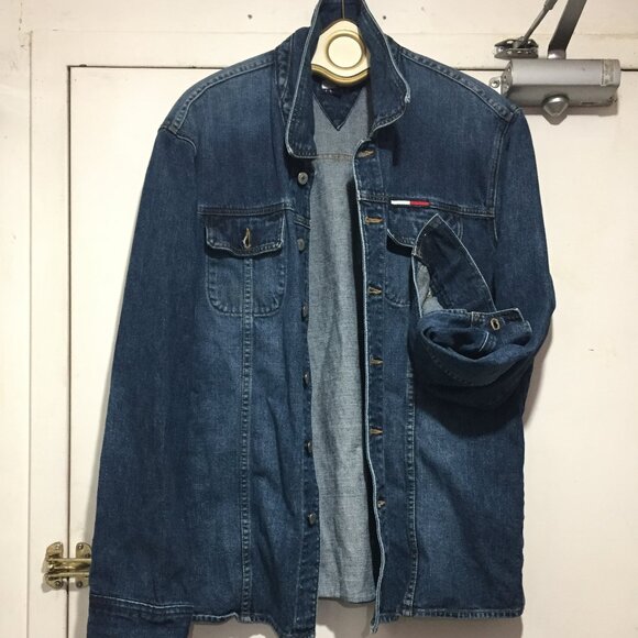 VINTAGE TOMMY JEANS JACKETS SIZE XL - Picture 6 of 10
